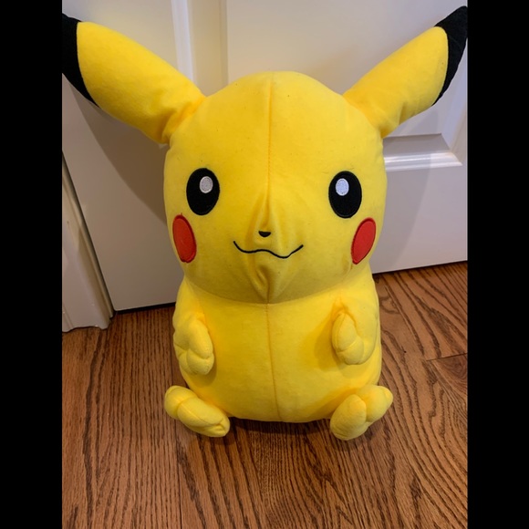 15" Pikachu Plush has a tiny slit hole on tail - Picture 1 of 5